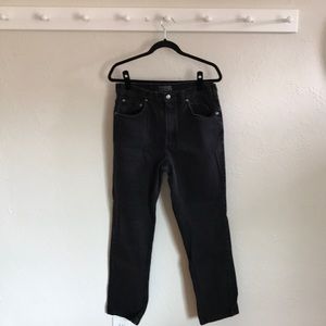 Vtg Black Denim Jeans